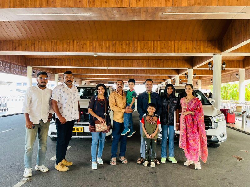 Departure at Cochin Airport