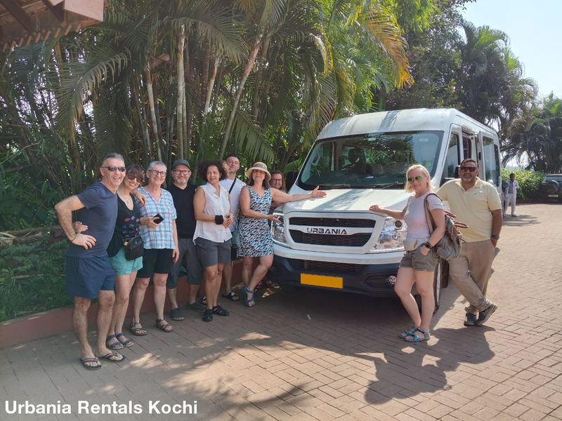 Group tour in Kerala